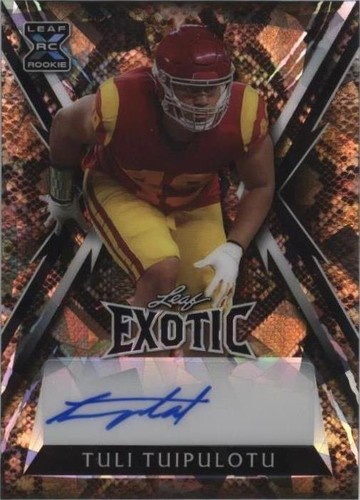 2023 Leaf Exotic Tuli Tuipulotu #BA-TT1