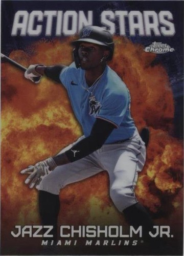2023 Topps Chrome Update Series - Jazz Chisholm #ASC-30