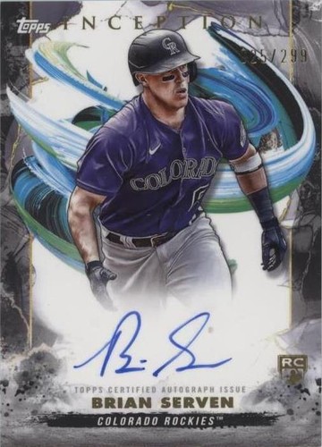 2023 Topps Inception - Brian Serven #BRES-BS