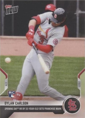 2021 Topps Now - Dylan Carlson #6