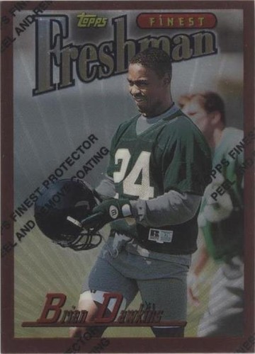 1996 Topps Finest Brian Dawkins #344
