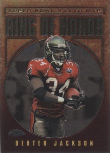2002 Topps Chrome Dexter Jackson #DJ37
