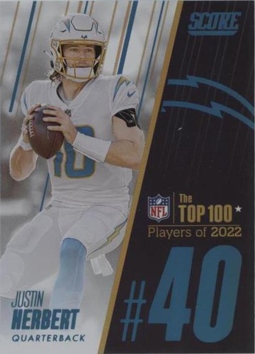 2023 Score Justin Herbert #40