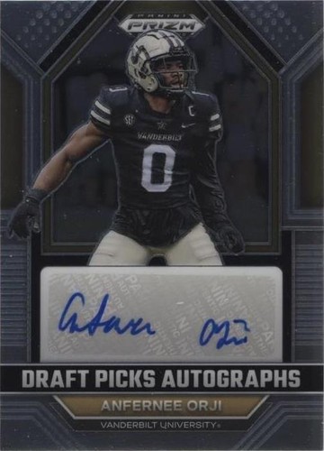 2023 Panini Prizm Draft Picks Anfernee Orji #DPA-ANO