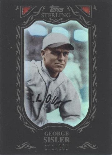 2009 Topps Sterling - George Sisler #48
