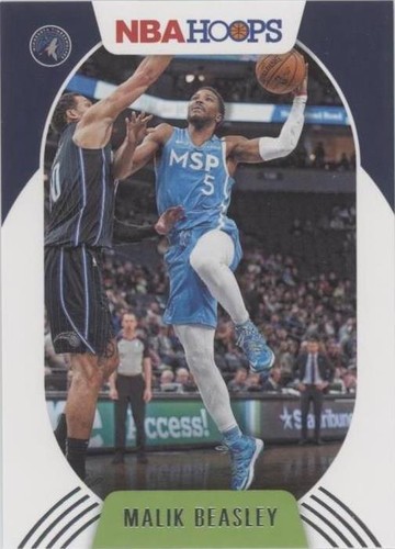 2020-21 Panini NBA Hoops - Malik Beasley #14