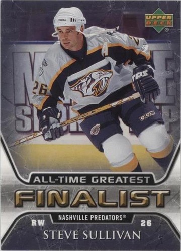 2005-06 Upper Deck NHL Finalist - Steve Sullivan #33