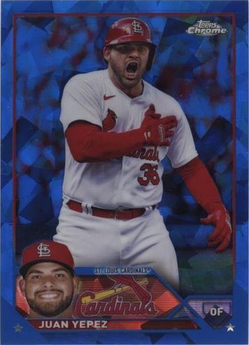 2023 Topps Chrome Update Series Sapphire Edition - Juan Yepez #USCS207
