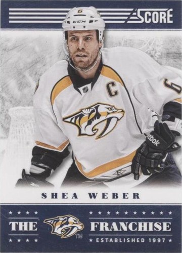 2013-14 Score - Shea Weber #TF-16