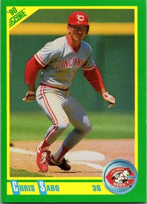 1990 Score - Chris Sabo #70