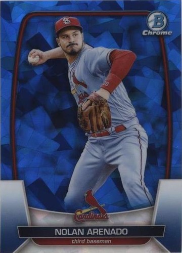 2023 Bowman Chrome Sapphire Edition - Nolan Arenado #62