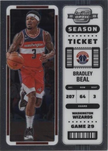 2022-23 Panini Contenders Optic - Bradley Beal #36