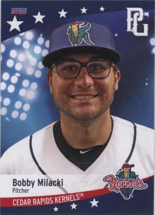 2022 Choice Cedar Rapids Kernels - Bobby Milacki #18