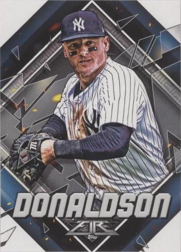 2022 Topps Fire #98 Josh Donaldson New York Yankees BASEBALL