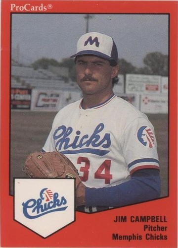 1989 ProCards Minor League Team Sets - Jim Campbell #1194