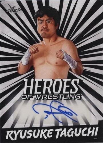 2023 Leaf Heroes of Wrestling - Ryusuke Taguchi #BA-RT1