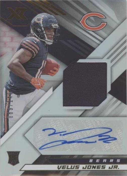 2022 Panini XR Velus Jones Jr. #RSA-VJ