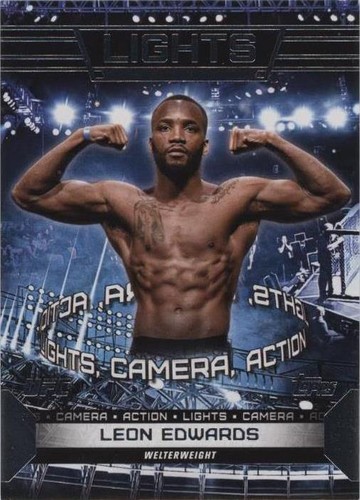2024 Topps UFC Knockout - Leon Edwards #LTS-9