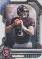 2014 Topps Strata Tom Savage #QDC-TS