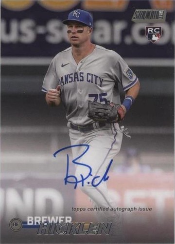 2023 Topps Stadium Club - Brewer Hicklen #SCBA-BHN