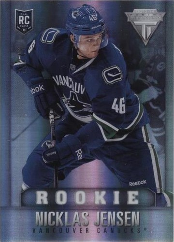 2013-14 Panini Titanium - Nicklas Jensen #155
