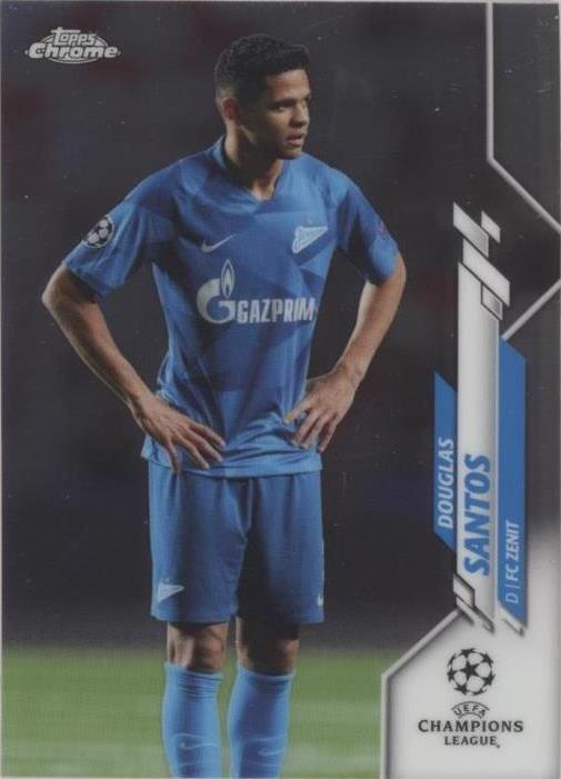 2019-20 Topps Chrome UCL Douglas Santos #91