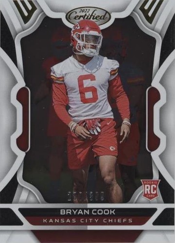 2022 Panini Certified Bryan Cook #190