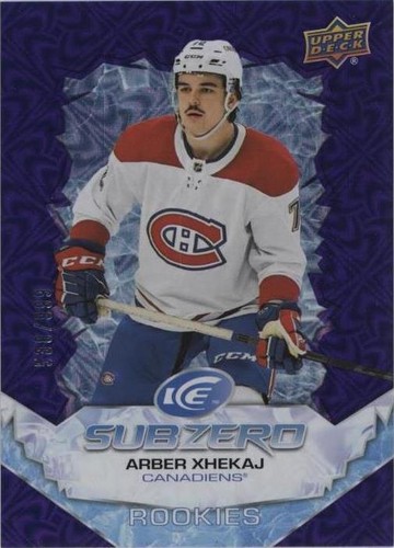2022-23 Upper Deck Ice - Arber Xhekaj #SZ-AX