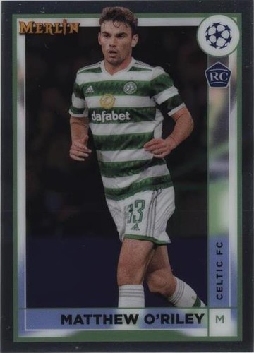 2022-23 Topps Merlin UEFA Club Competitions Matthew O'Riley #34