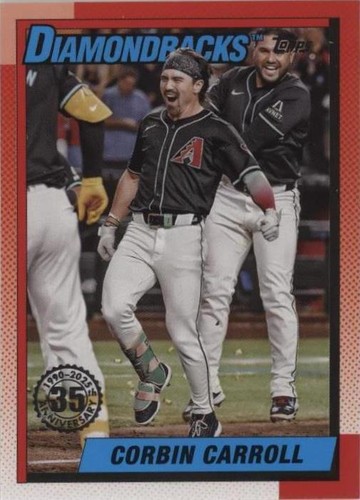 コービン・キャロル　1of1   プレートカード 2025 Topps Corbin Carroll 1/1 Foilfractor SGC 9.5! | eBay