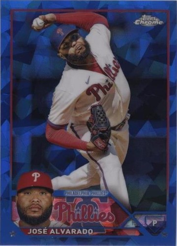 2023 Topps Chrome Update Series Sapphire Edition - Jose Alvarado #USCS271
