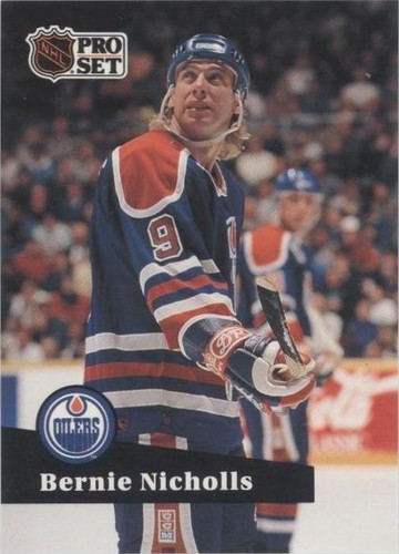1991-92 Pro Set - Bernie Nicholls #386