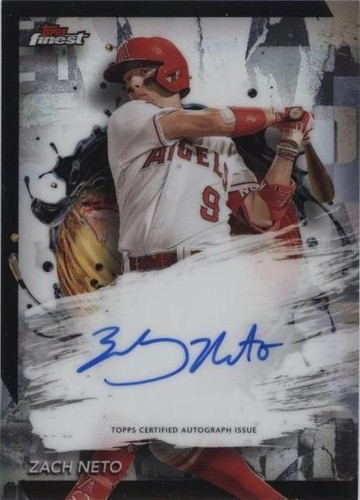 2024 Topps Finest - Zach Neto #FA-ZN