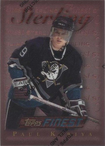 1995-96 Topps Finest - Paul Kariya #165