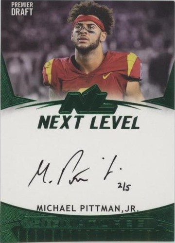 2020 Sage Hit Michael Pittman Jr. #NL-MPJ