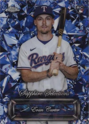 2024 Topps Chrome Sapphire Edition - Evan Carter #SS-4