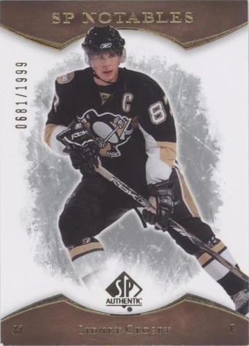 2007-08 SP Authentic - Sidney Crosby #115