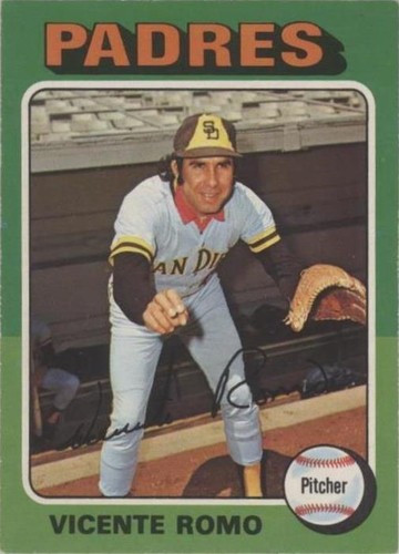 1975 O-Pee-Chee - Vicente Romo #274