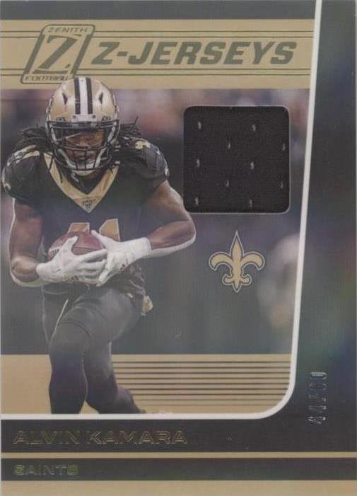 2020 Panini Zenith Alvin Kamara #ZJ12