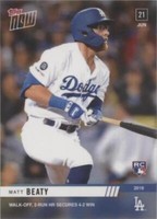 2019 Topps Now - Matt Beaty #415
