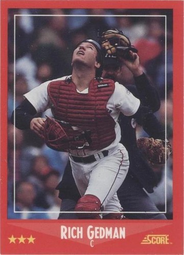 1988 Score - Rich Gedman #241