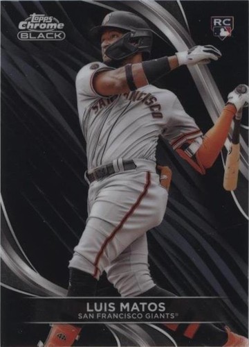 2024 Topps Chrome Black - Luis Matos #44