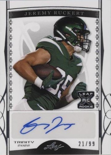 2022 Leaf Trinity Jeremy Ruckert #BA-JR1