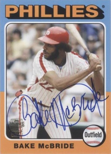 2012 Topps Archives - Bake Mcbride #FFA-BM