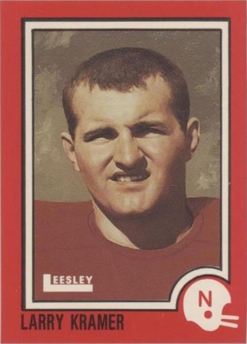 1989 Leesley Nebraska Cornhuskers Larry Kramer #31