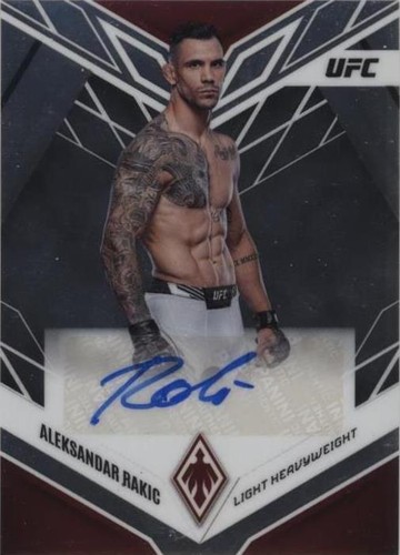 2023 Panini Chronicles UFC - Aleksandar Rakic #PX-ARK