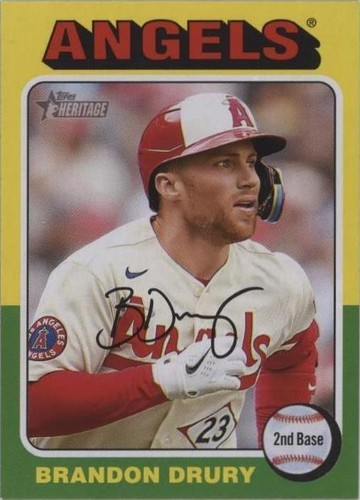2024 Topps Heritage - Brandon Drury #20