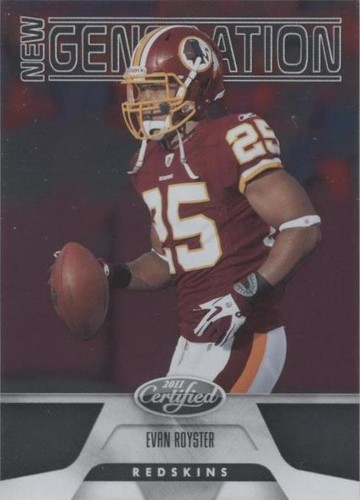 2011 Panini Certified Evan Royster #181