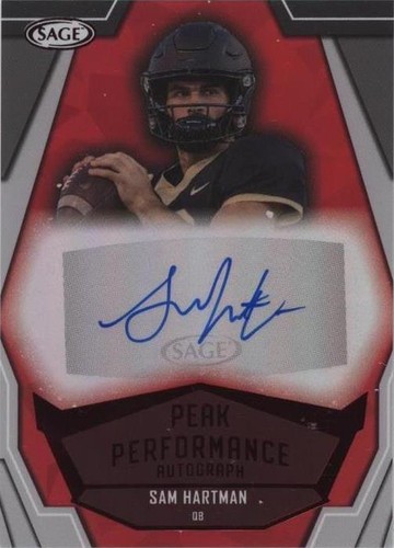 2023 SAGE Low Series Sam Hartman #PKA-SH