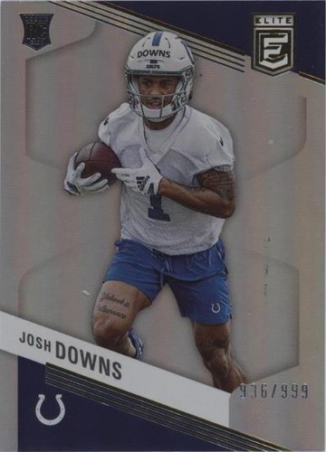2023 Panini Donruss Elite Josh Downs #159
